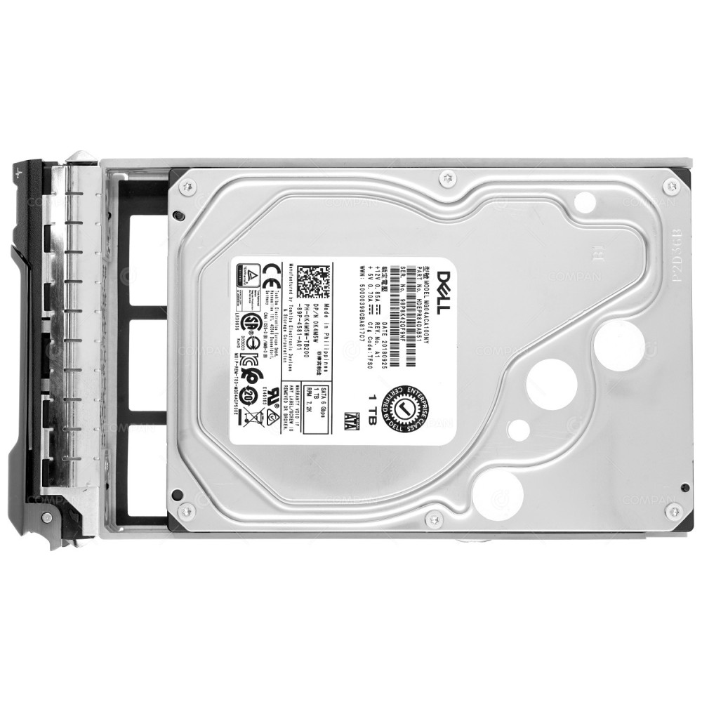 K4M5W DELL HDD 1TB 7.2K SATA 6G 3.5" LFF FOR DELL POWERDEGE G11-G13